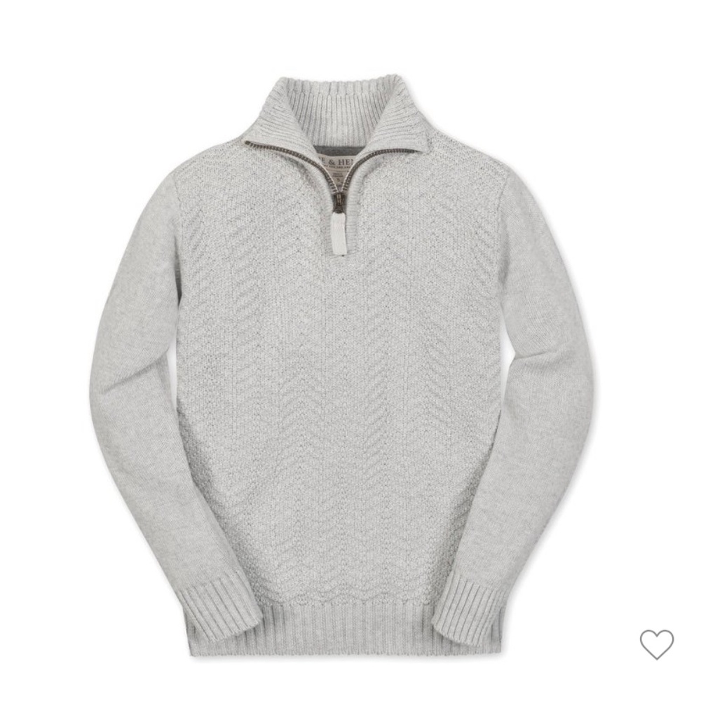 Boys Hope & Henry 1/4 zip sweater size L